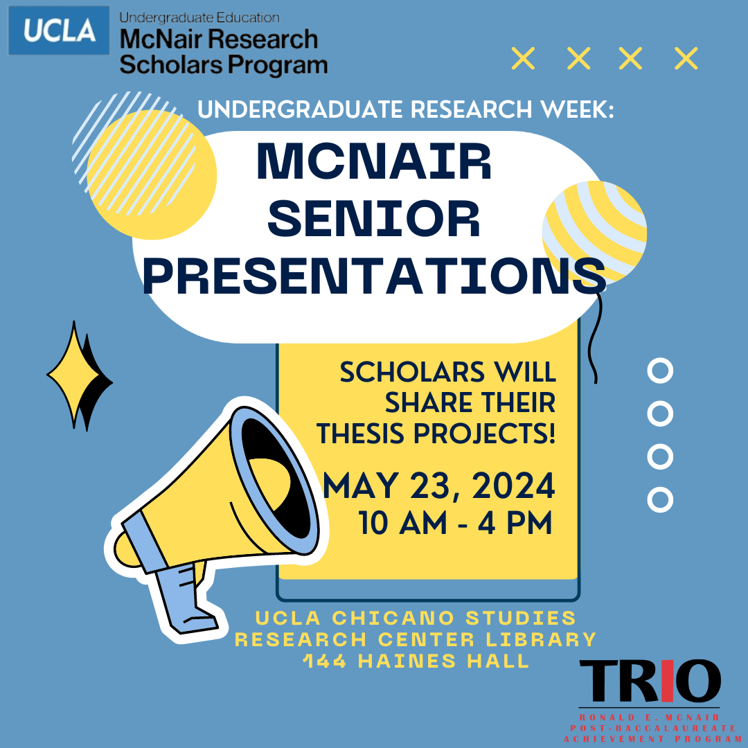 McNair Scholars Senior Presentations