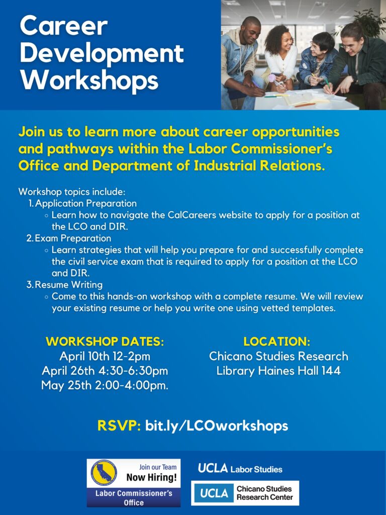 Workshop: Career Development with CalCareers