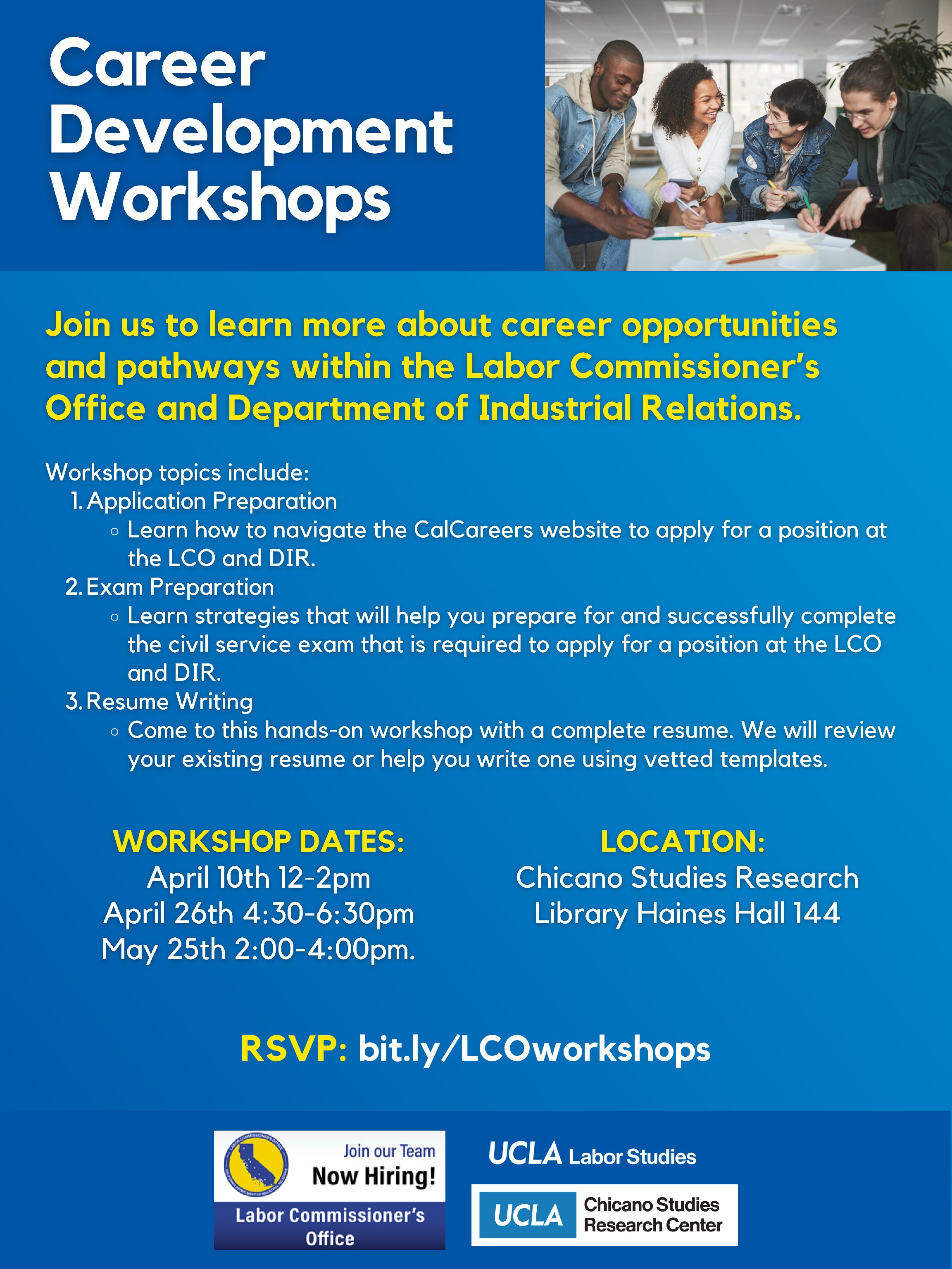 Workshop: Career Development with CalCareers