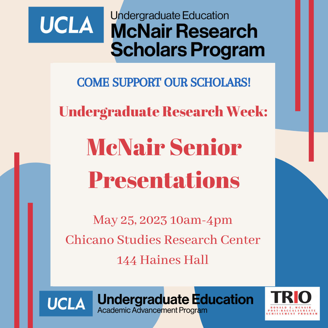 McNair Senior Presentations