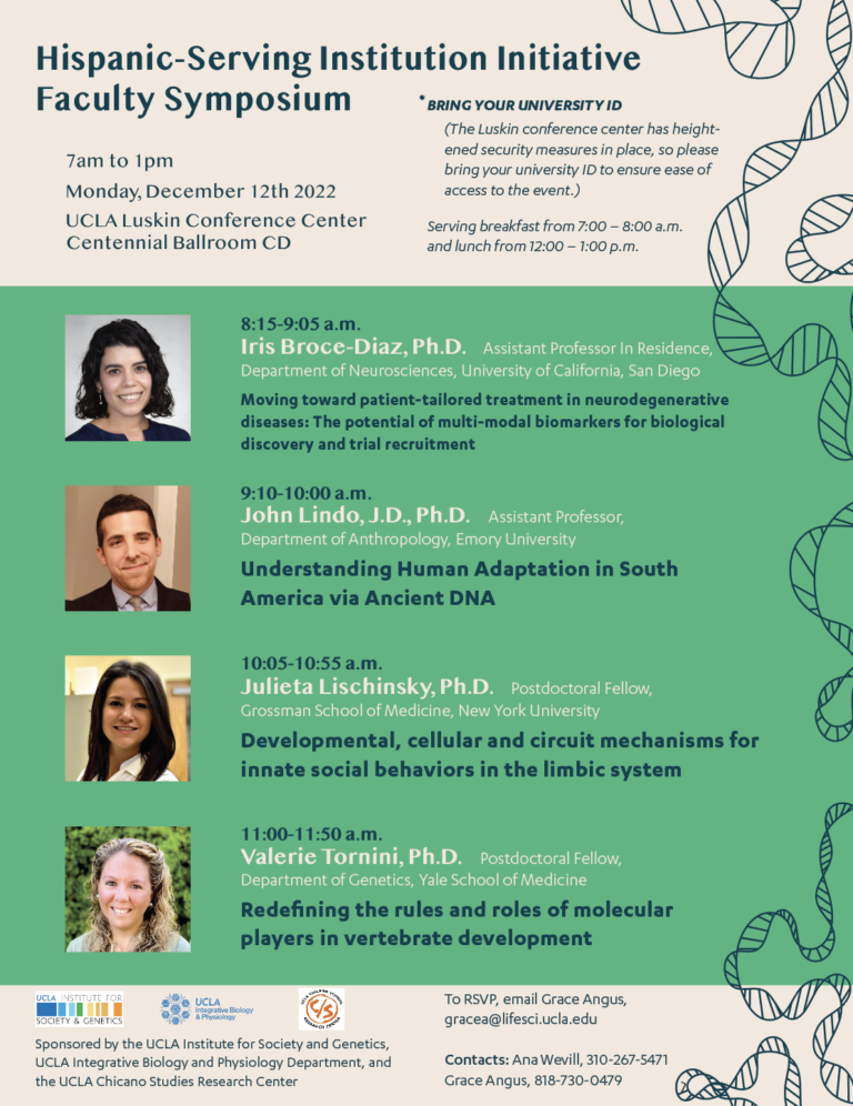 HSI Faculty Symposium. December 12, 2022.