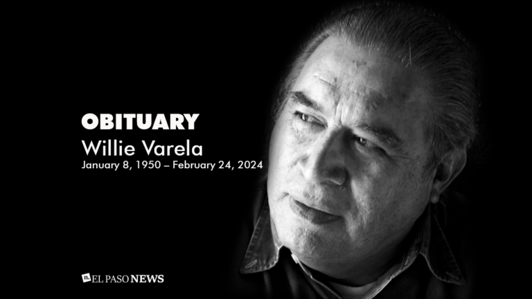 "Obituary: Native El Pasoan, Filmmaker and Educator William 'Willie' Varela, January 8, 1950 – February 24, 2024"