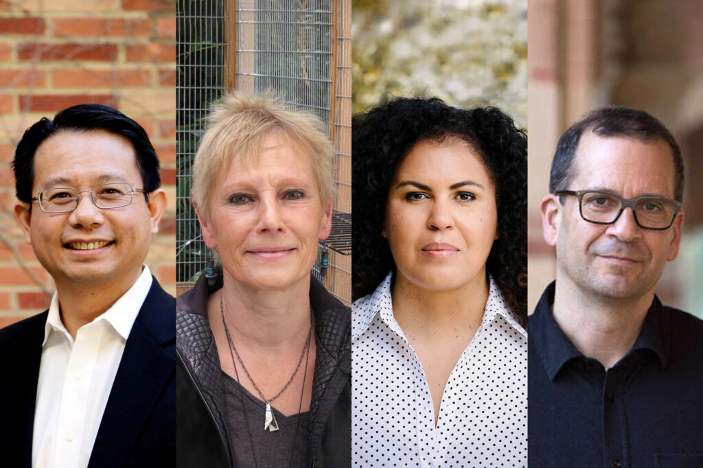 Speakers: UCLA environmental humanities scholar Ursula K. Heise, public health researcher Gilbert Gee and internet and society expert Safiya U. Noble come together in a discussion moderated by curator and CSRC director Chon Noriega.