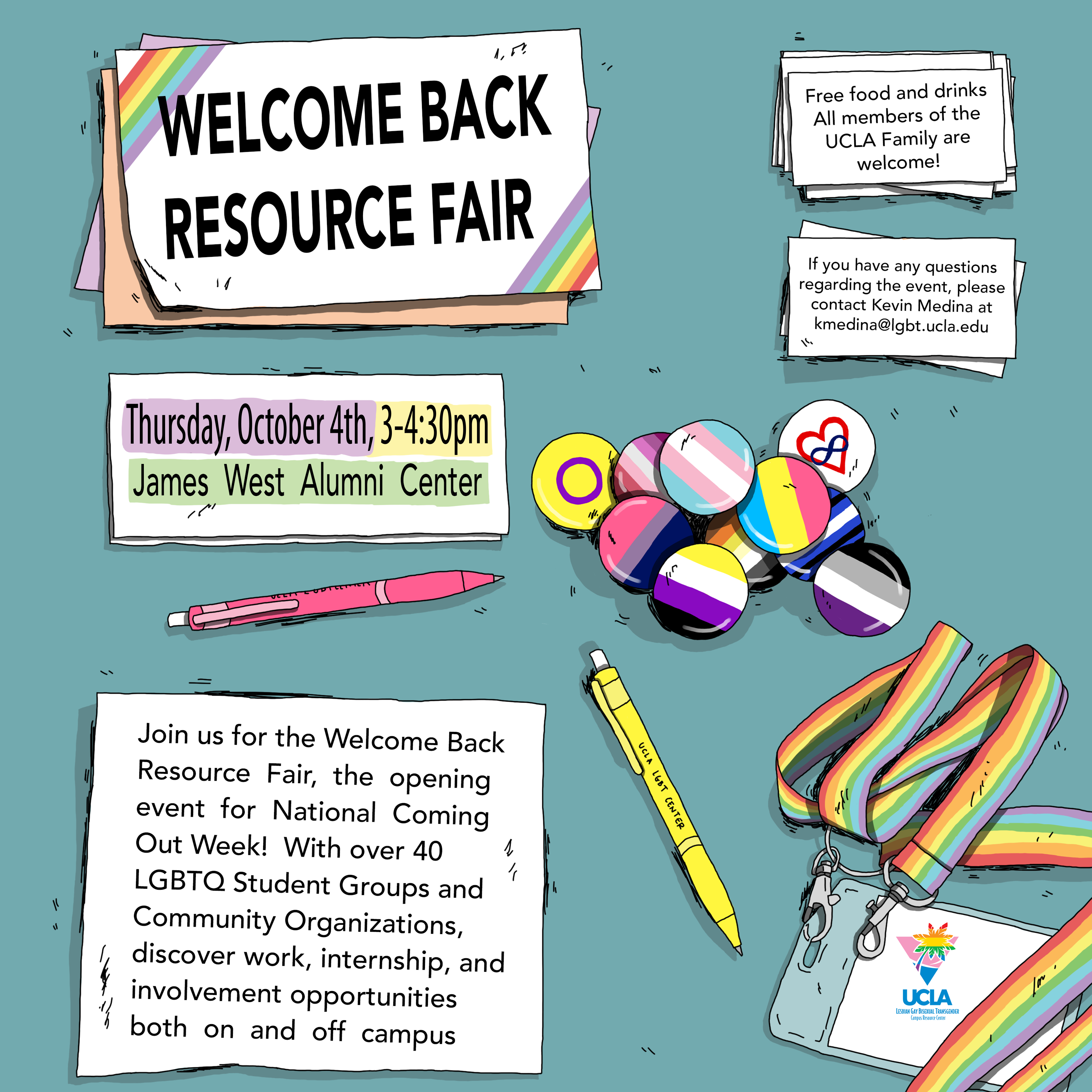 LGBTQ Welcome Back Resource Fair