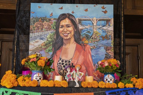 Portrait of Cindy Montañez by Kiara Aileen Machado