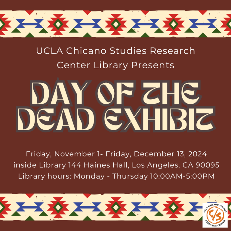 CSRC Library Presents Day of the Dead Exhibit