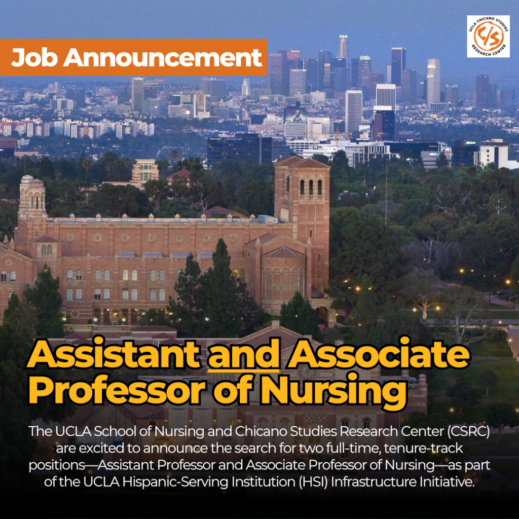 Job Announcement: Assistant and Associate Professor of Nursing
