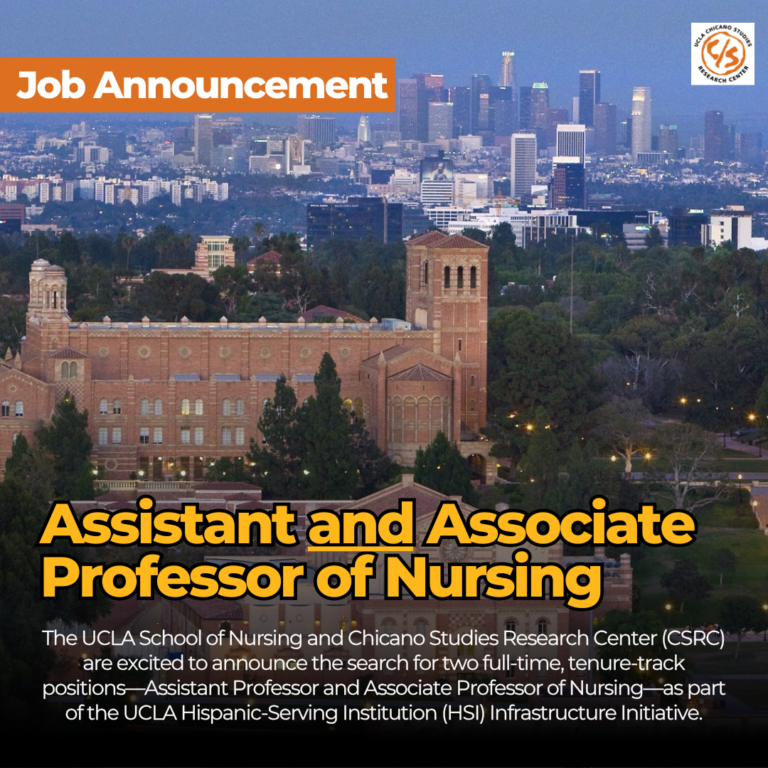 Job Announcement: Assistant and Associate Professor of Nursing