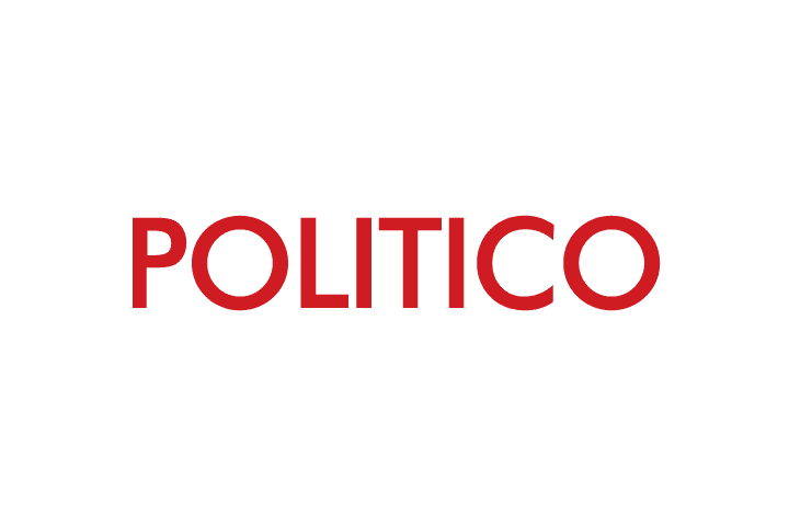 Politico logo in red text on a white background.