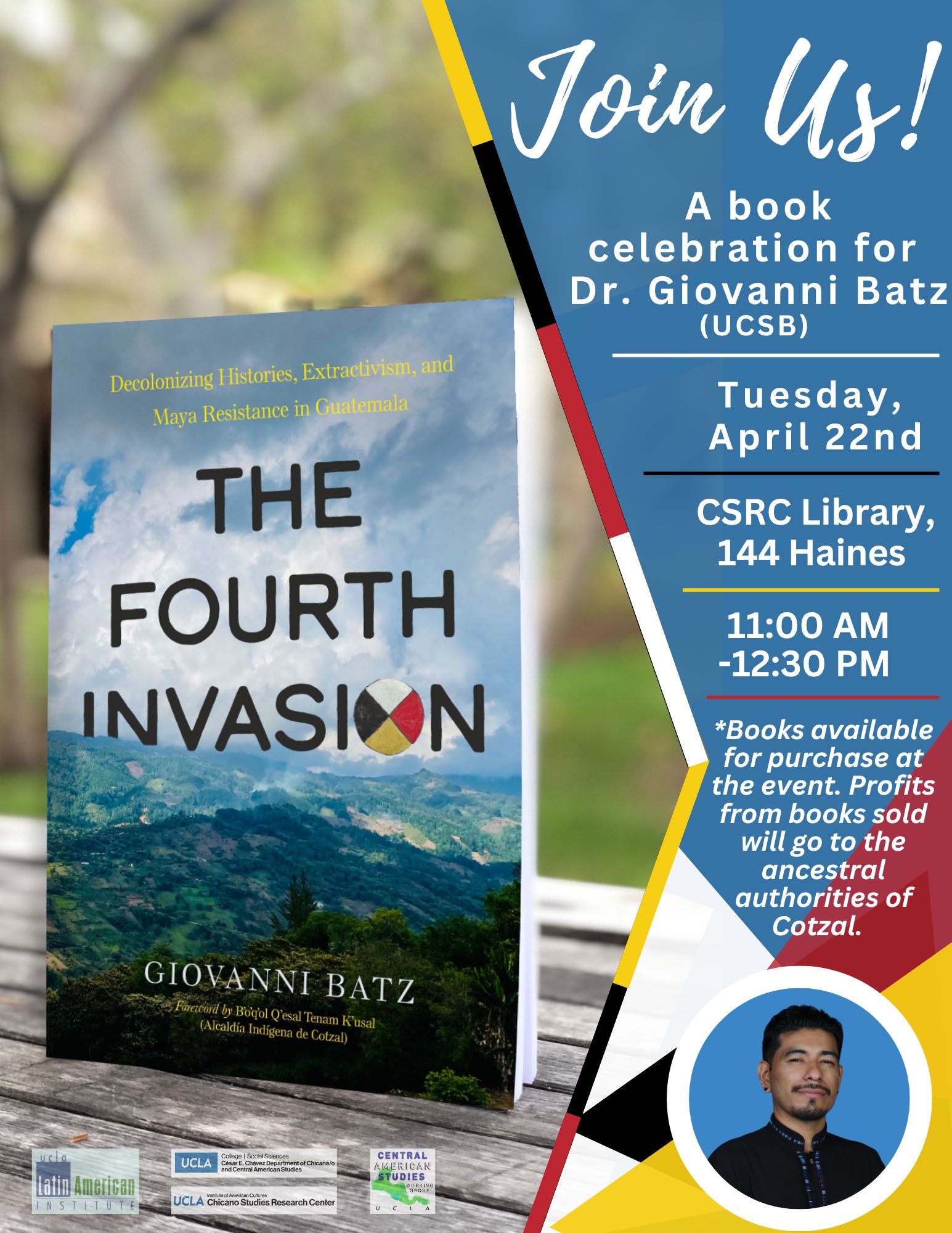 Book Talk: Giovanni Batz Presents “The Fourth Invasion”