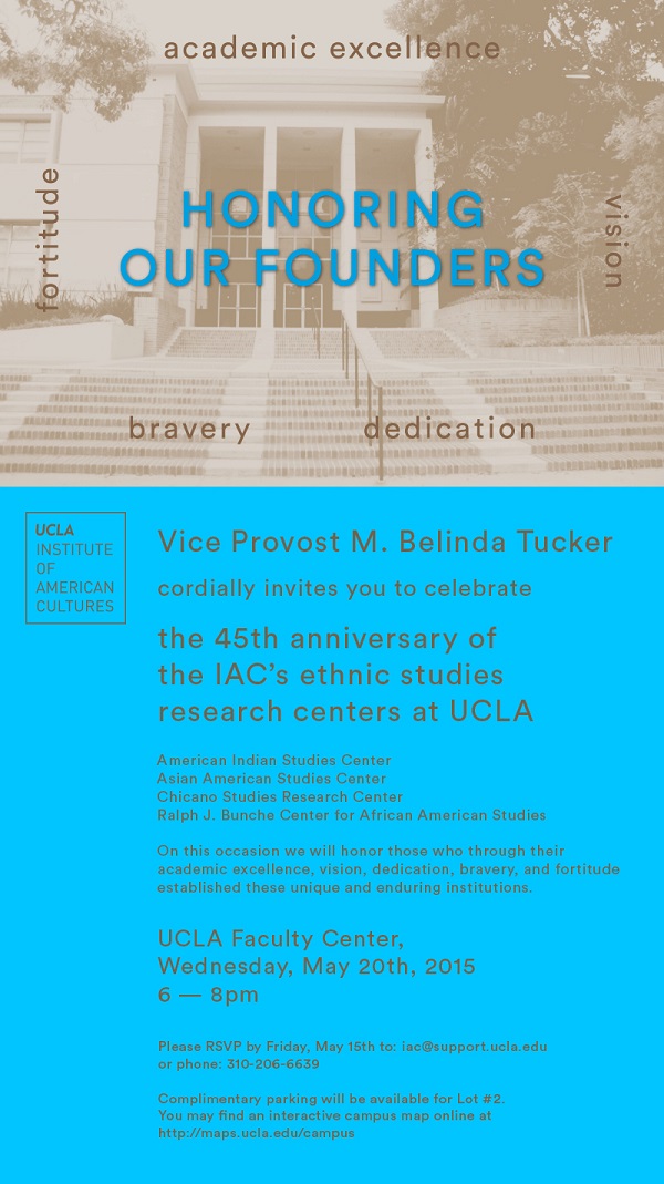 IAC 45th Anniversary Celebration: “Honoring Our Founders”