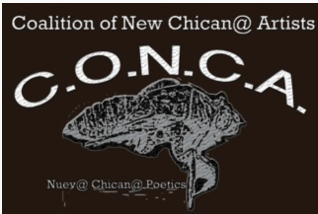 Coalition of New Chican@ Artists C.O.N.C.A logo