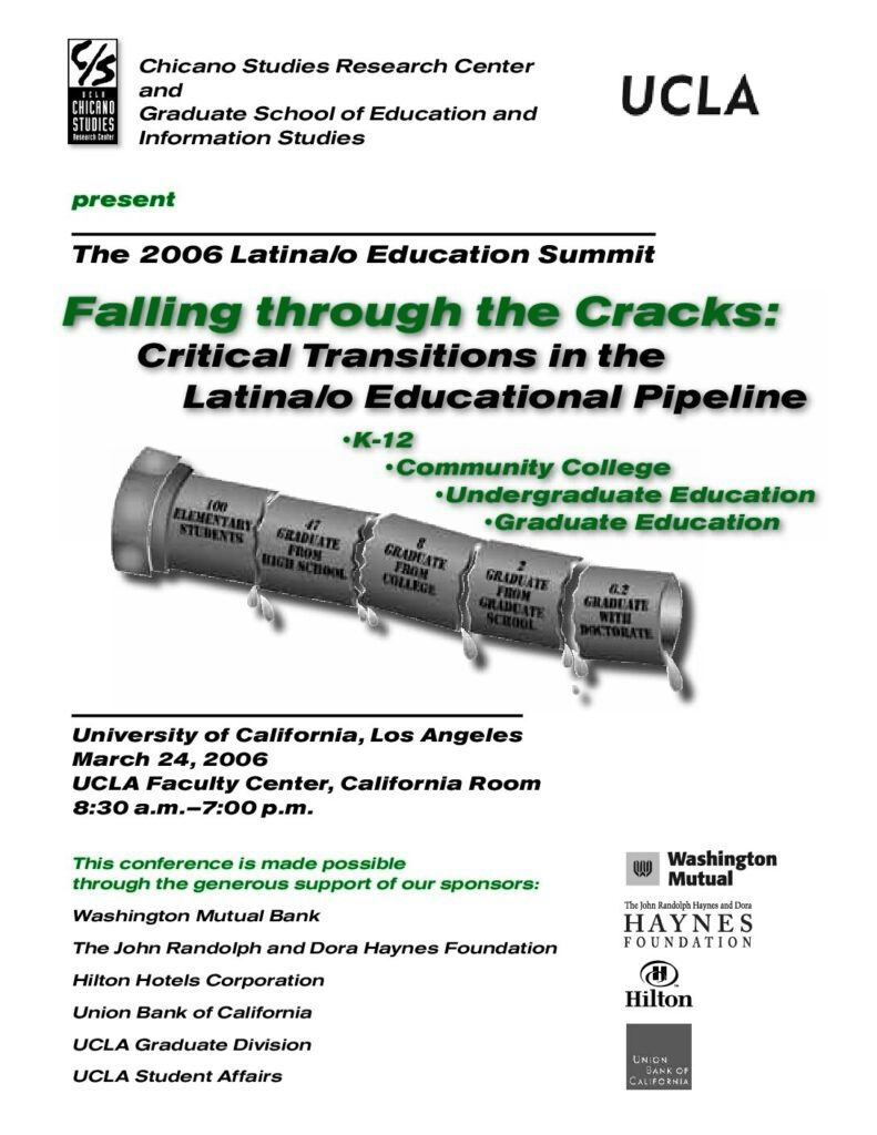 2006 CSRC Latina/o Education Summit
