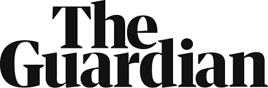 The Guardian logo in black text on a white background.