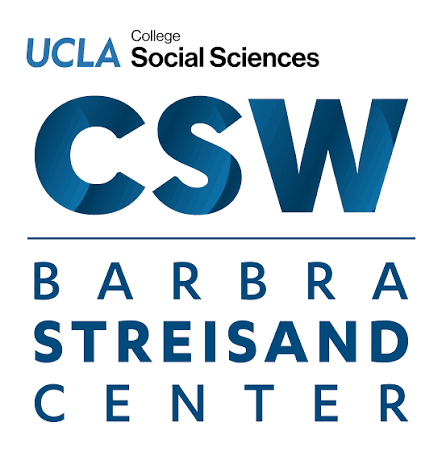 UCLA Barbra Streisand Center logo in blue text on a white background.